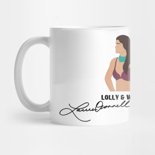 Lolly & Wentworth Graphic 1 Signature Crew neck (black lettering) Mug